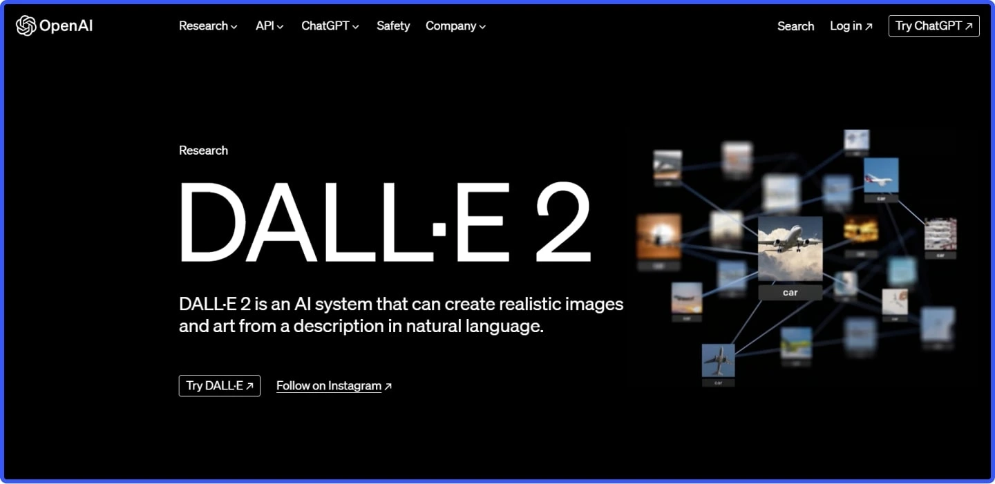 Dall-E-2 - AI Image Generator Tool
